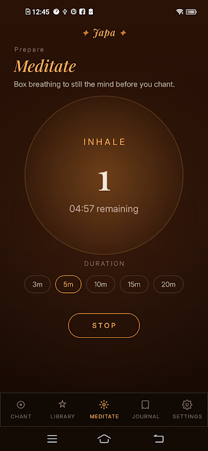 Chant: Jap Counter Mantra Screenshot 2