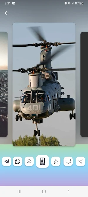 Helicopter Wallpaper HD Screenshot 2