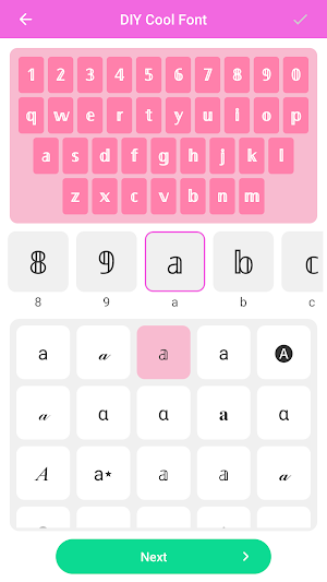 CoolFonts Keyboard - Wallpaper Screenshot 3
