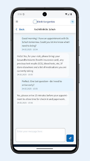 samedi patient Screenshot 3