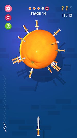 Knife Hits 3D Screenshot 0
