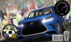 City SUV Off road Lexus LX 570 Parking Screenshot 2