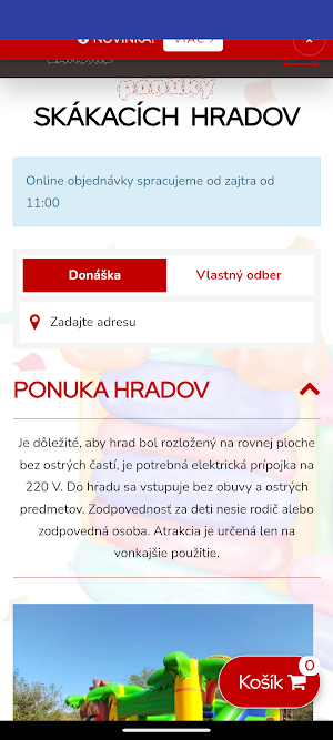 Skákacie Hrady Záhorie Screenshot 0