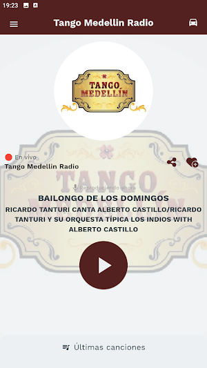 Tango Medellin Radio Screenshot 0