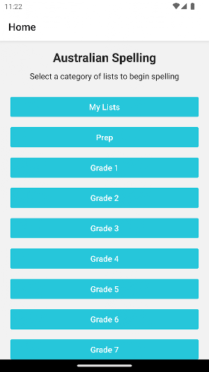 Australian Spelling Screenshot 0