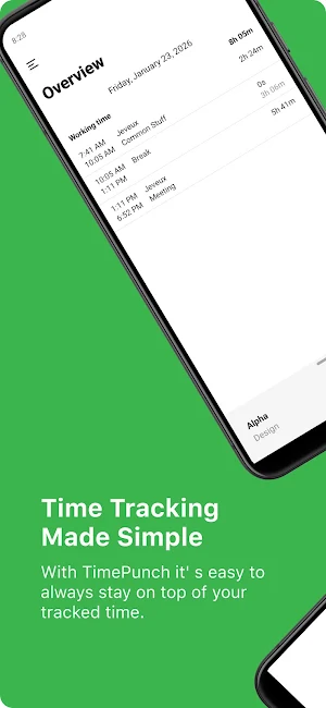TimePunch Mobile Screenshot 0