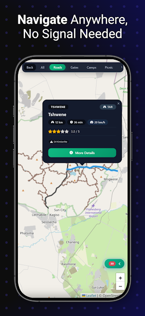 Pilanesberg Navigator Screenshot 3