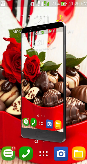 CHOCOLATE Wallpaper Screenshot 0