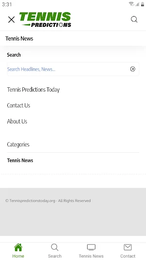 Tennis Prediction Today Screenshot 2