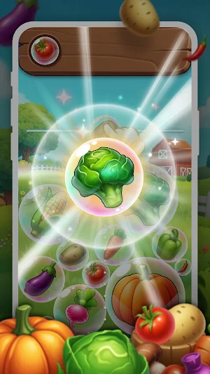 Veggie Merge Screenshot 1