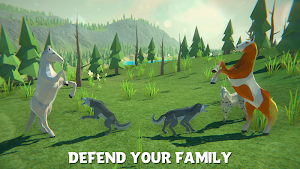 Horse Simulator 3D: Animal Family Wild Herd Game Screenshot 2