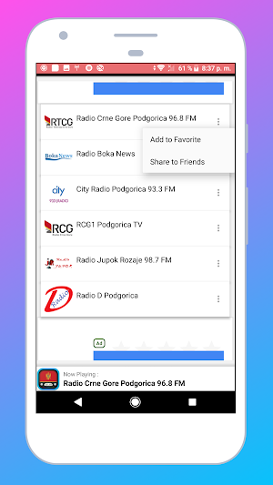 Radio Montenegro: Radio Online Screenshot 3