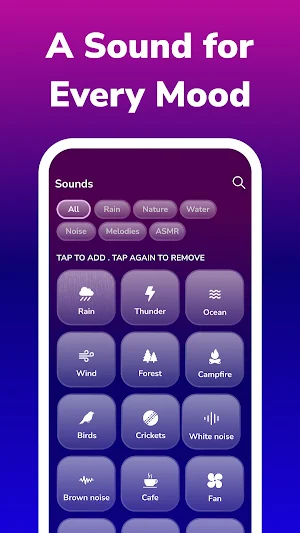 Sleep Sound Relax Music App Screenshot 3