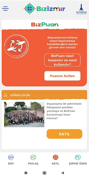 Bizİzmir Screenshot 1