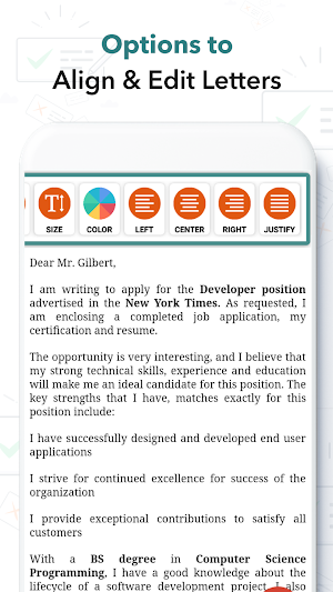 Letter Templates Offline - Letter Writing App Free Screenshot 3