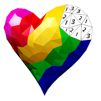 Poly Art 3D - Color by Number, 3D Coloring Puzzle