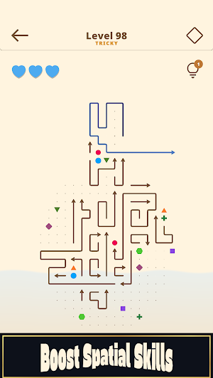 Arrow Puzzle - Escape Maze Screenshot 2