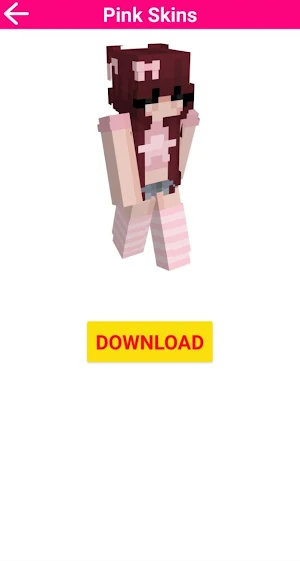 Pink Skins For Minecraft Screenshot 2