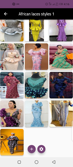 Latest African lace styles Screenshot 2