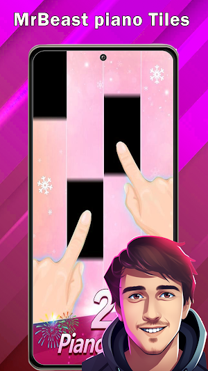 MrBeast piano Tiles Screenshot 2