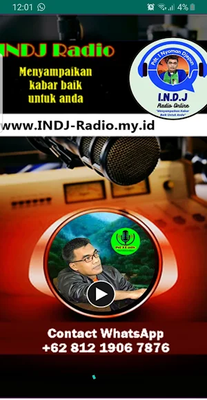 INDJ Radio Screenshot 0