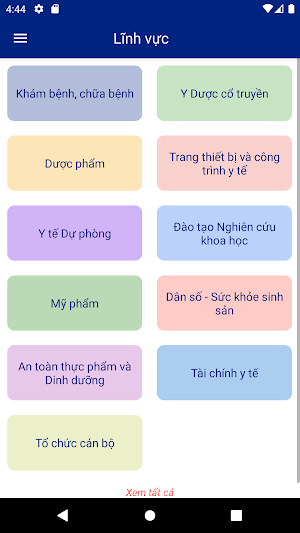 Dịch Vụ Công Bộ Y Tế screenshot 4