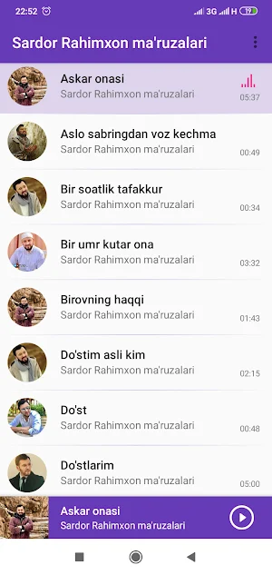 Sardor Rahimxon ma'ruzalari Screenshot 0