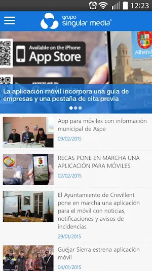 Grupo Singular Media Screenshot 0