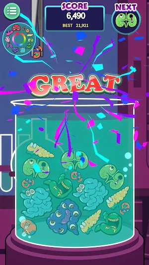 臓器ゲーム-MergePuzzle- Screenshot 3