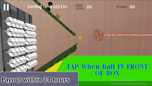 Tap ball: Online Earning Game Screenshot 1