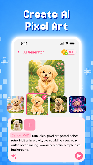 Pixel Puff: Color by Number Screenshot 2