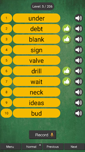 Kids English Word Reading (Learn how to pronounce) Screenshot 2