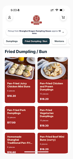 Shanghai Dragon Dumpling House Screenshot 0
