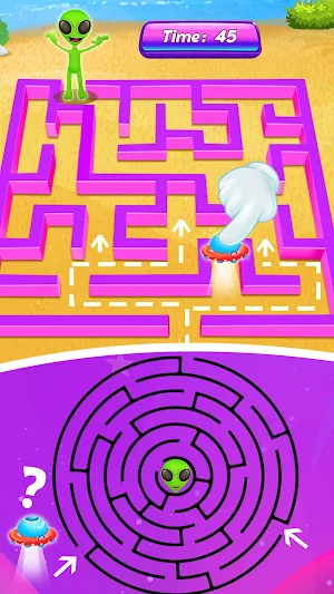 Alien Challenge Among Us Screenshot 1