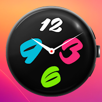 Colorful Clock App and Widget