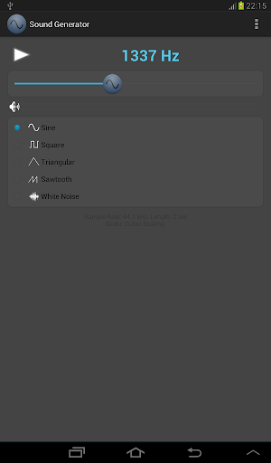 Sound Generator Screenshot 2