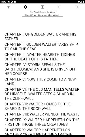 Book, The Wood Beyond the Worl Screenshot 2