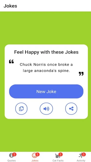 randomMe | Quotes Jokes Facts Screenshot 2