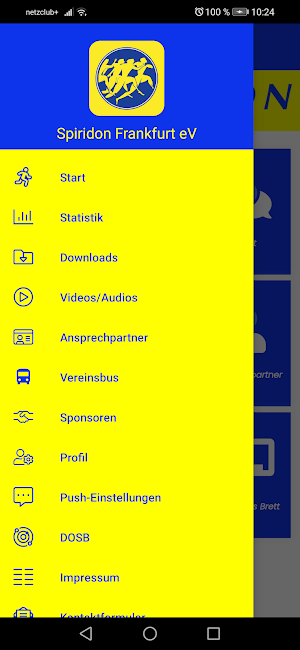 Spiridon Frankfurt e.V. Screenshot 1