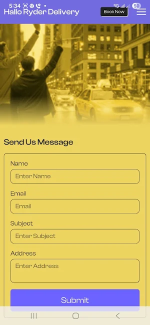 Hallo Ryder Delivery Screenshot 1