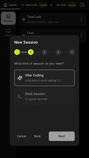TeleCode: Remote Coding Screenshot 1