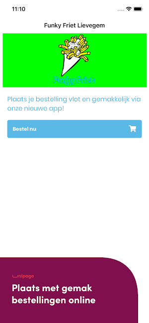 Funky friet Screenshot 0