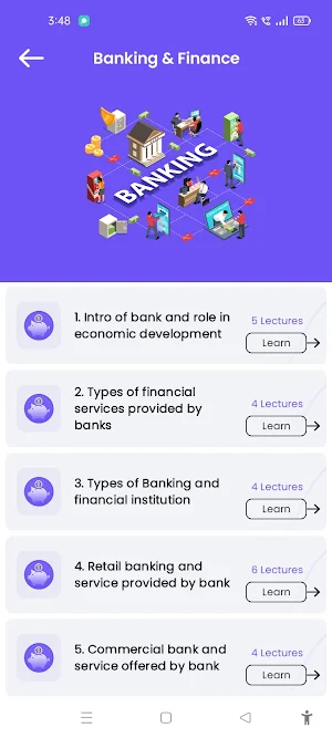 FinSavvy Banking and Finance Screenshot 1