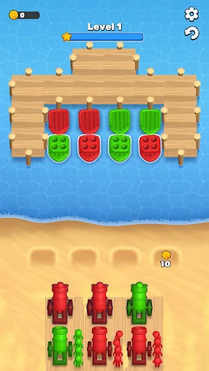 Cannon Sort! Screenshot 0