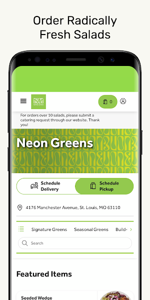 Neon Greens Screenshot 1