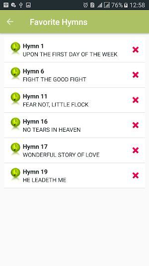 COC English Hymnal Screenshot 3