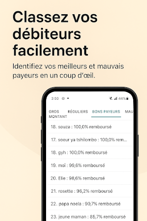 Cahier de Dettes Screenshot 3