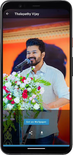 LEO Thalapathy Vijay Wallpaper Screenshot 1