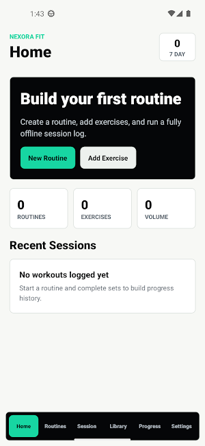 Nexora Fit Screenshot 0