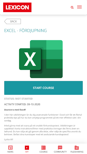 Lexicon Learning Screenshot 2